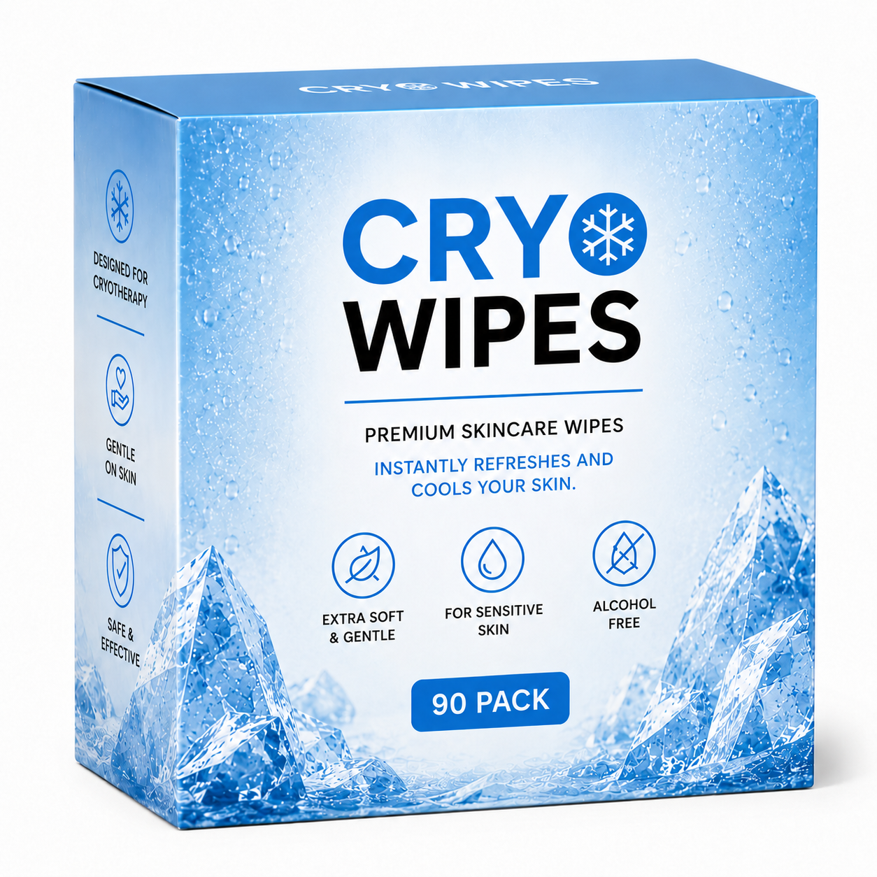 Cryo wipes